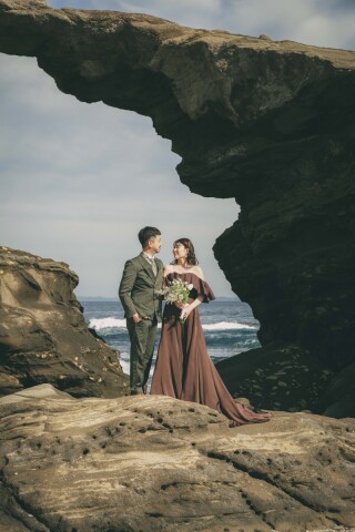 ベネデッタドレスと城ヶ島