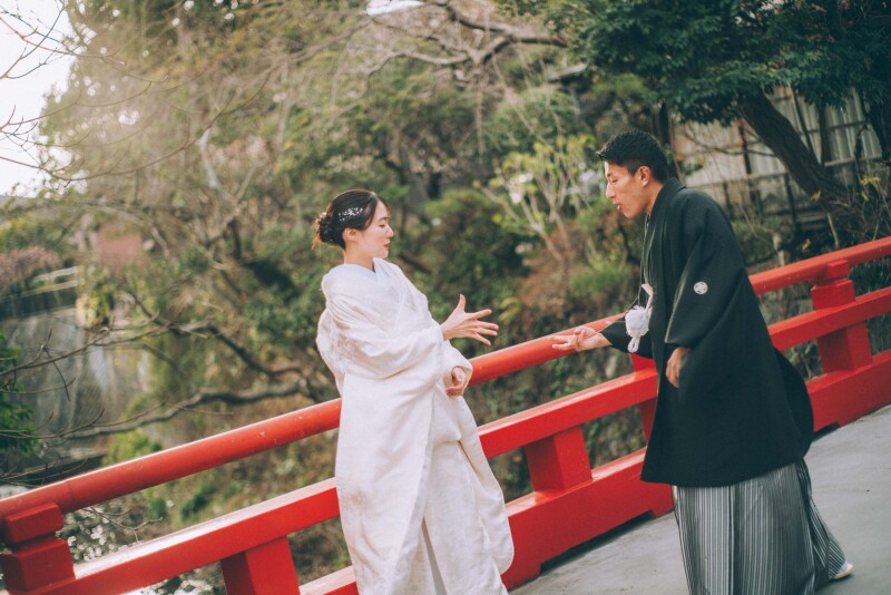 【和装】春先の妙本寺ぶらり