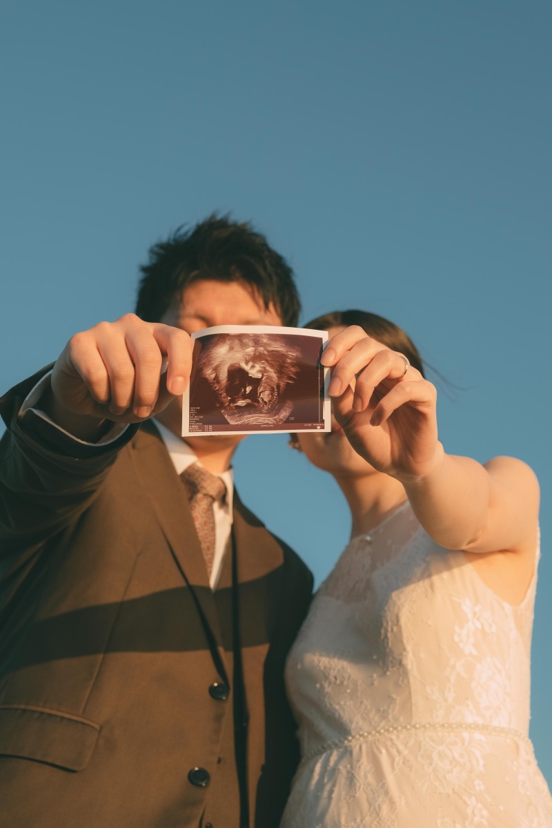 今しか撮れないお二人の記念