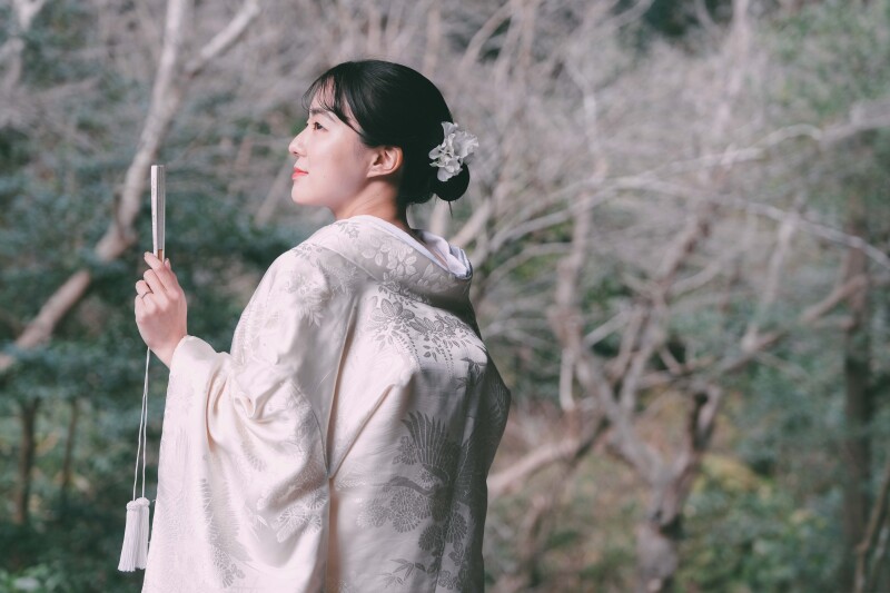 【和装】春先の妙本寺ぶらり