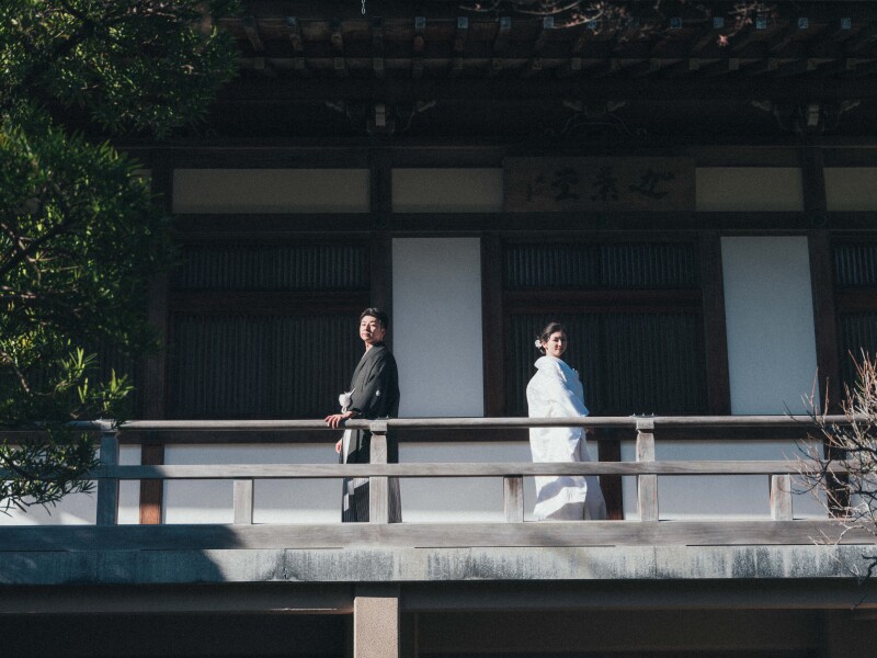 早朝に撮る【報国寺】和装フォト