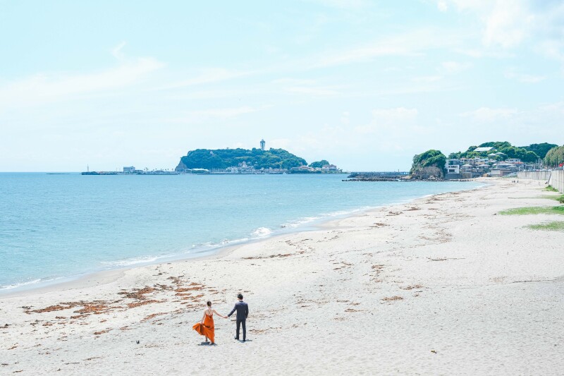 夏の洋装ロケーション