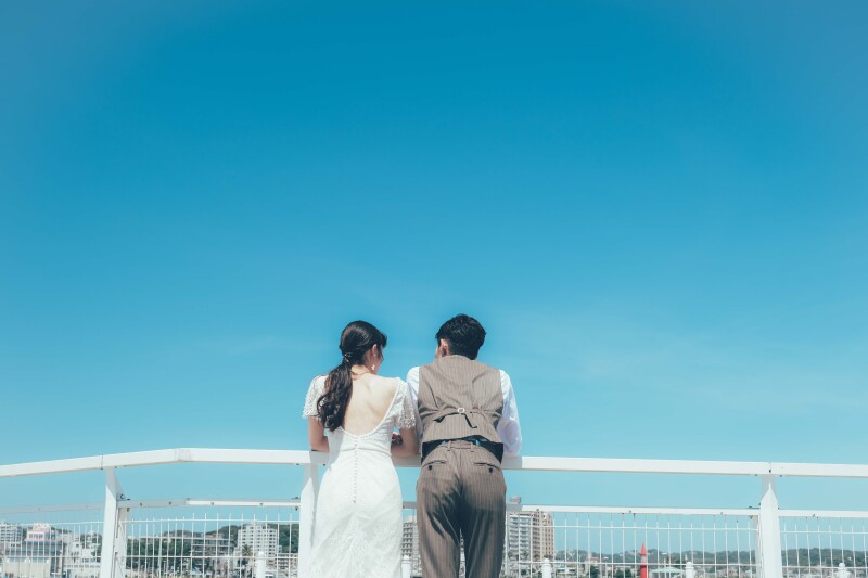 真夏の海岸フォト