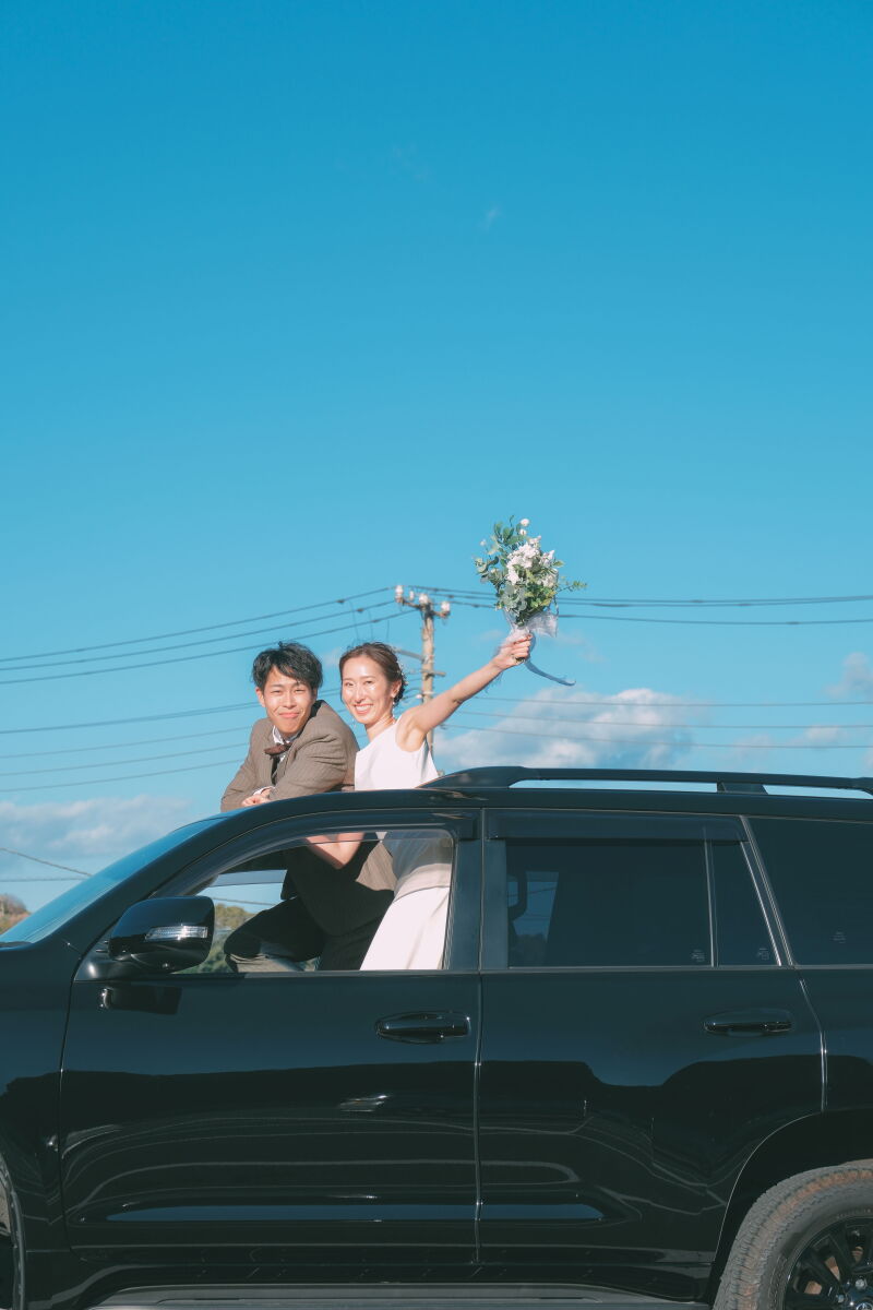 愛車と城ヶ島で