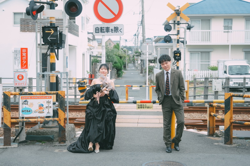 街フォトでデートのように!