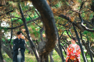 可愛いお二人の和装洋装