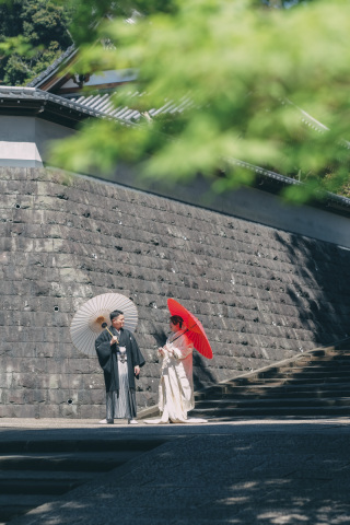 木漏れ日が素敵なお寺での撮影を紹介します！