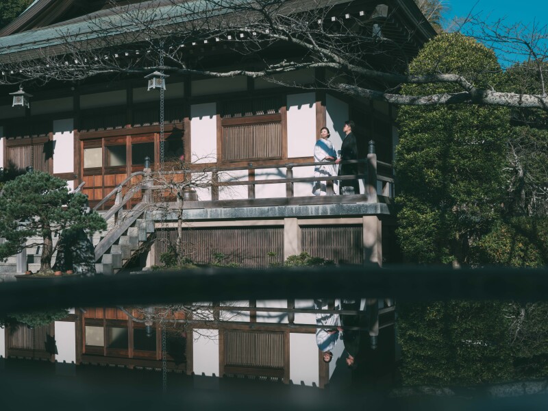 早朝に撮る【報国寺】和装フォト