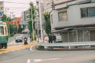 湘南の街並みで撮る和装フォト