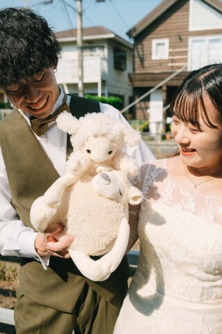 お持ち込みのアイテムを存分に使った、海、丘、街フォトのご紹介♪