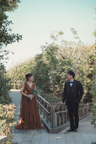 ウェディングフォトもおふたりらしい姿で