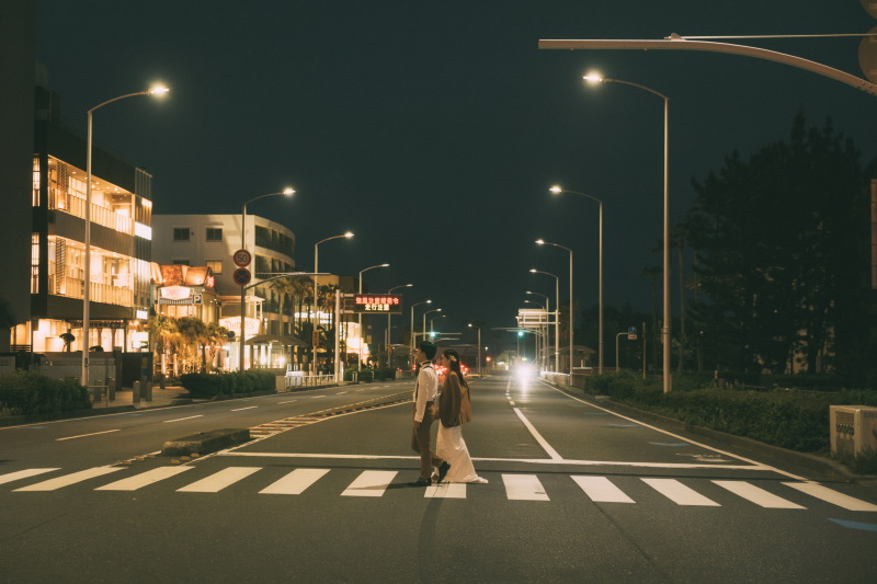 街フォトでデートのように!