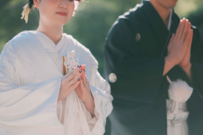 竹林と和装 ~報国寺~