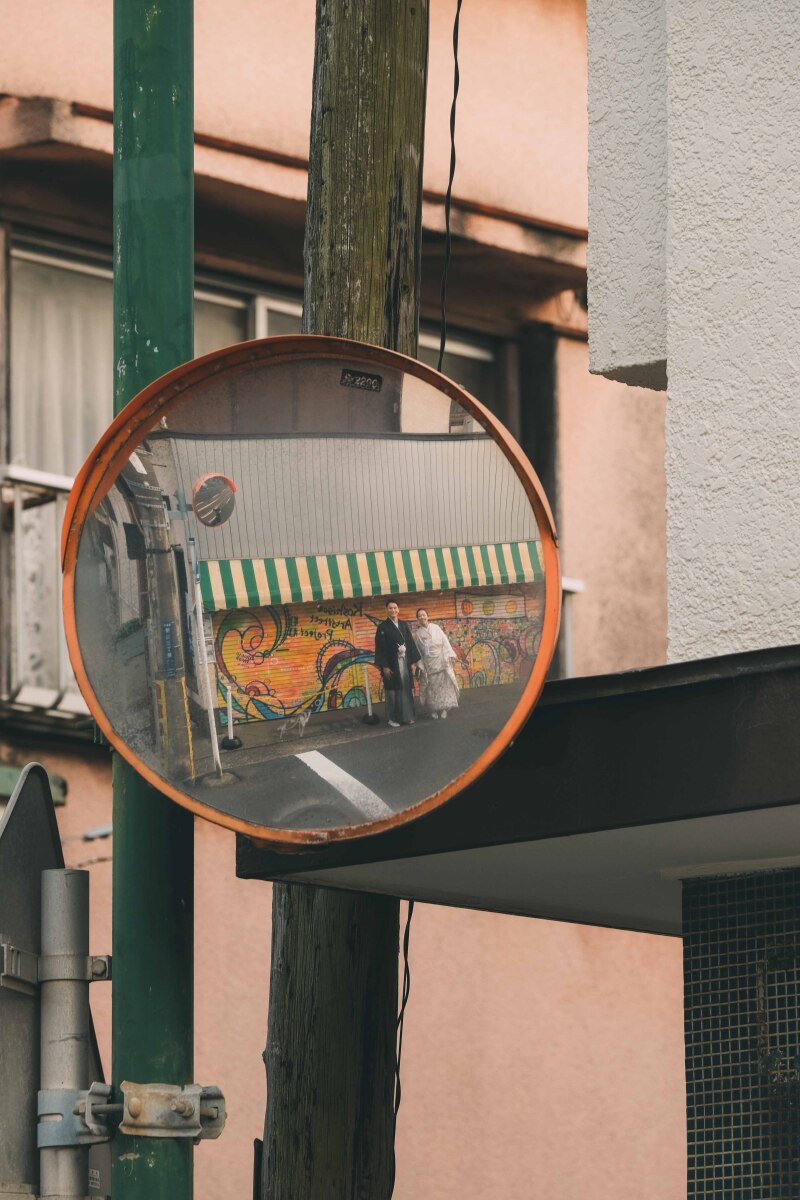 湘南の街並みで撮る和装フォト