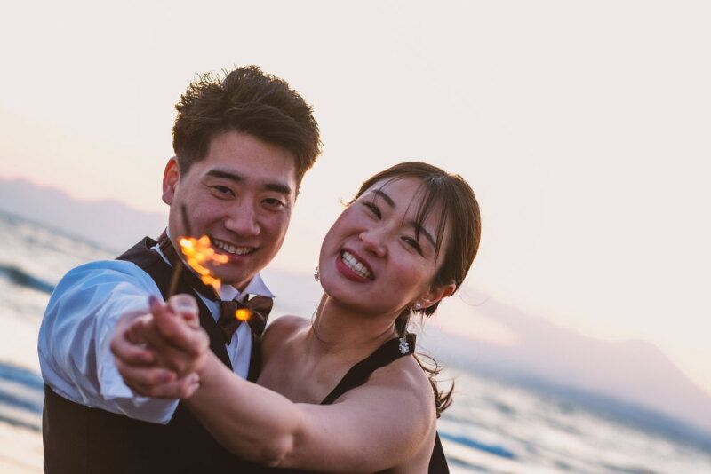 湘南の夏を楽しむウェディングフォト!!