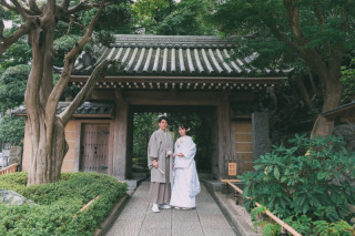 貸切空間で撮影する「竹寺・報国寺」