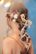 ドライフラワーも込めて