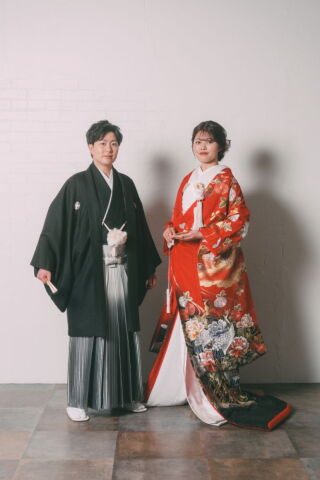 好きなように撮影できるスタジオ和装フォト