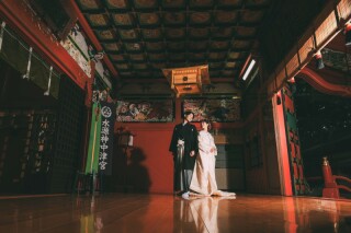 江島神社で撮る和装フォト