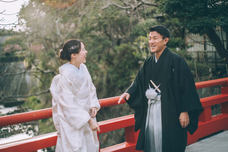 【和装】春先の妙本寺ぶらり