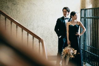 豊富な衣裳から運命の一着を♪お気軽に見学＆試着頂けます