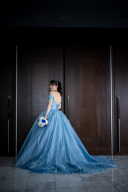 シンデレラが登場！緑・桜・シック…多彩なシーンを撮影