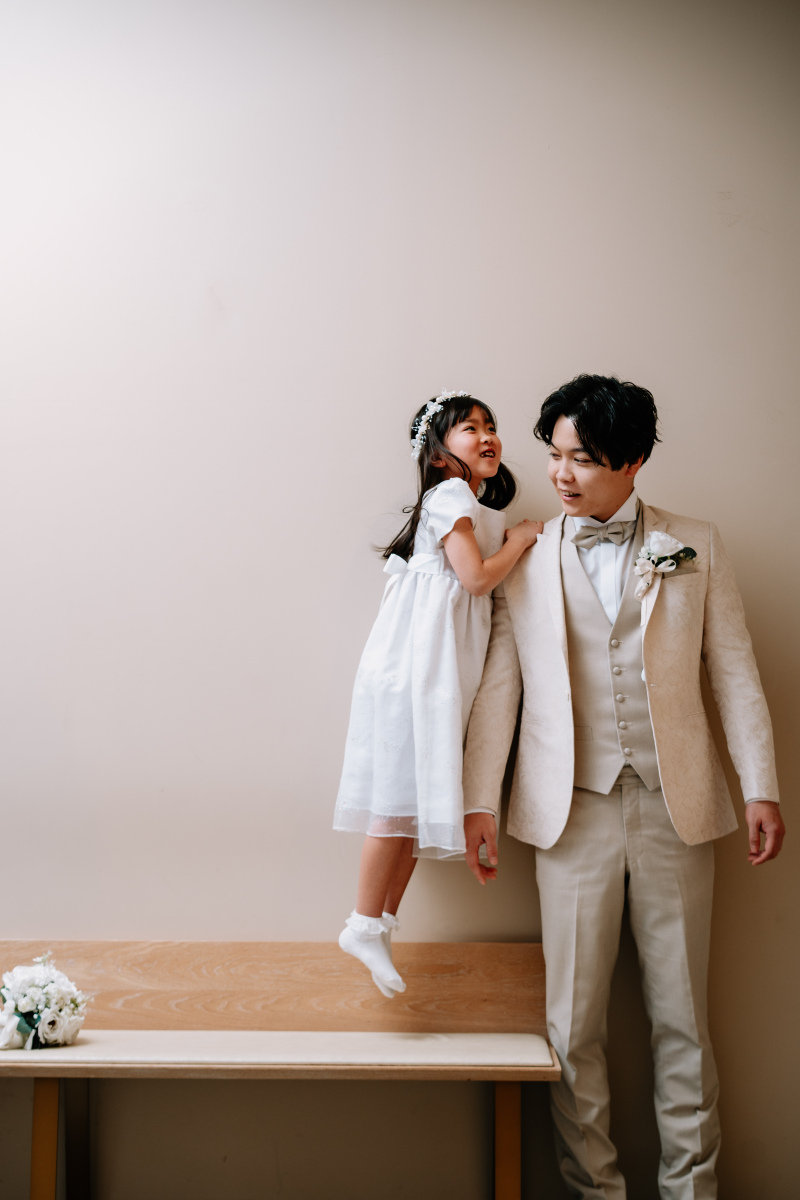 お子様とのフォトウェディングのご紹介です!