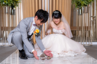 愛するペットと撮影♪