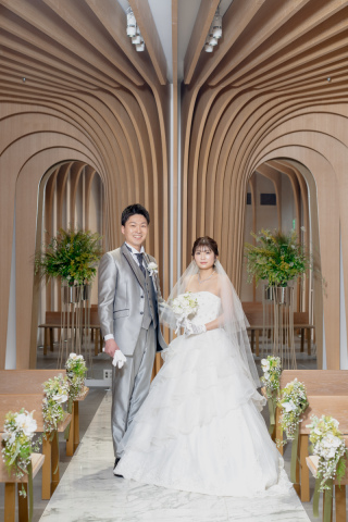 5分でお色直し!