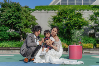 お子様の1歳記念 & 結婚のお祝い撮影会