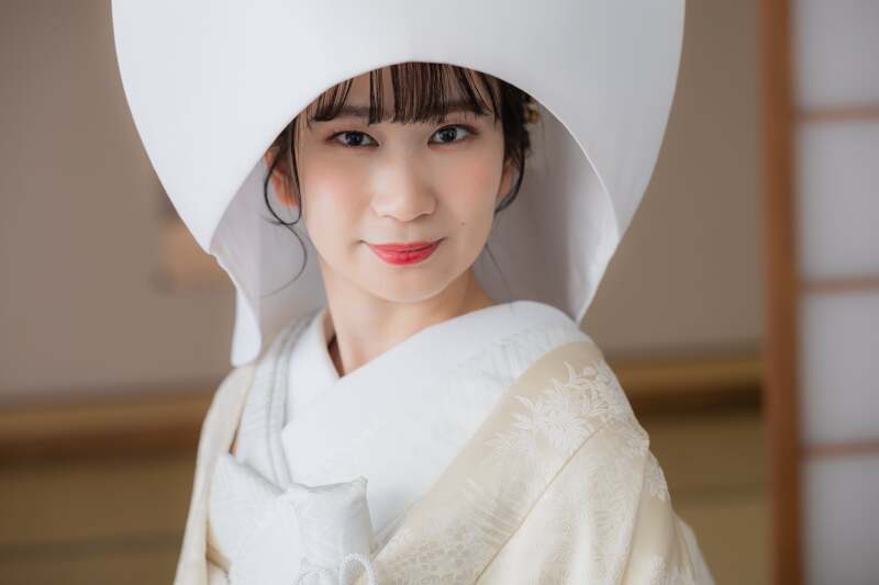 屋内庭園スタジオでの撮影です！