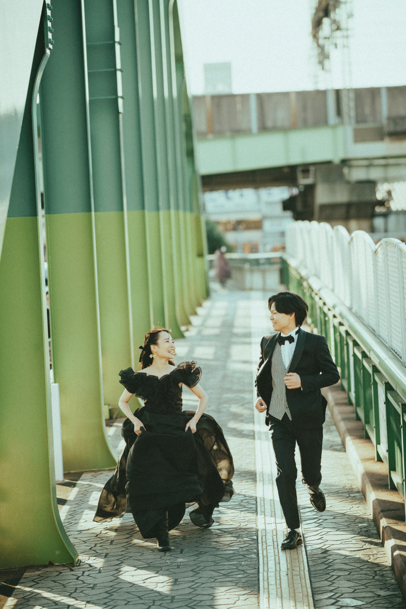 みんなと同じは物足りない、自由で都会的なフォトウェディング