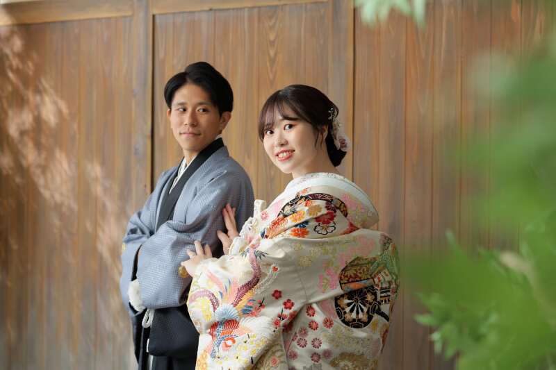 屋内庭園×フォトアイテムでお二人らしさいっぱいに!