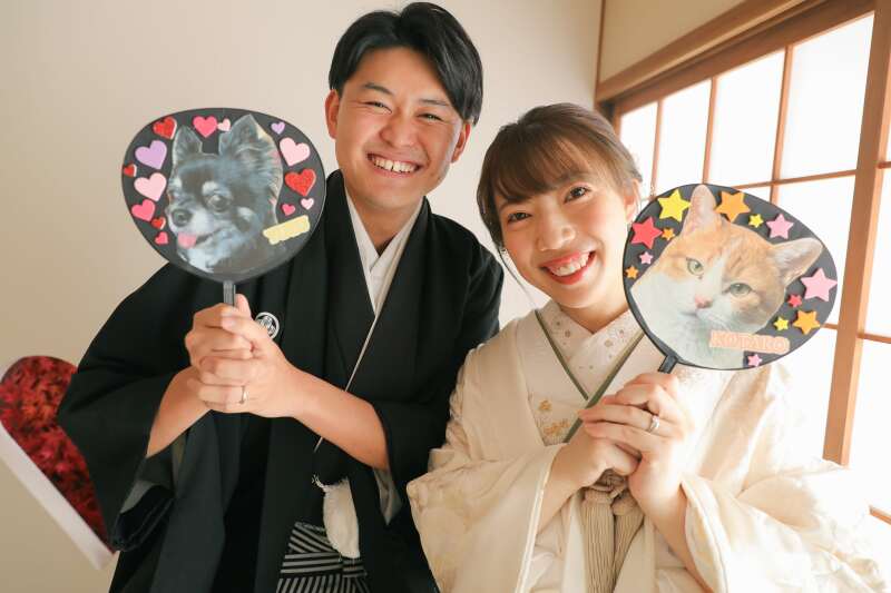 屋内庭園スタジオで小物たくさん!
