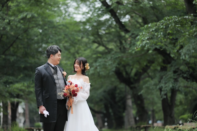 緑の中で撮影。〜大宮公園〜