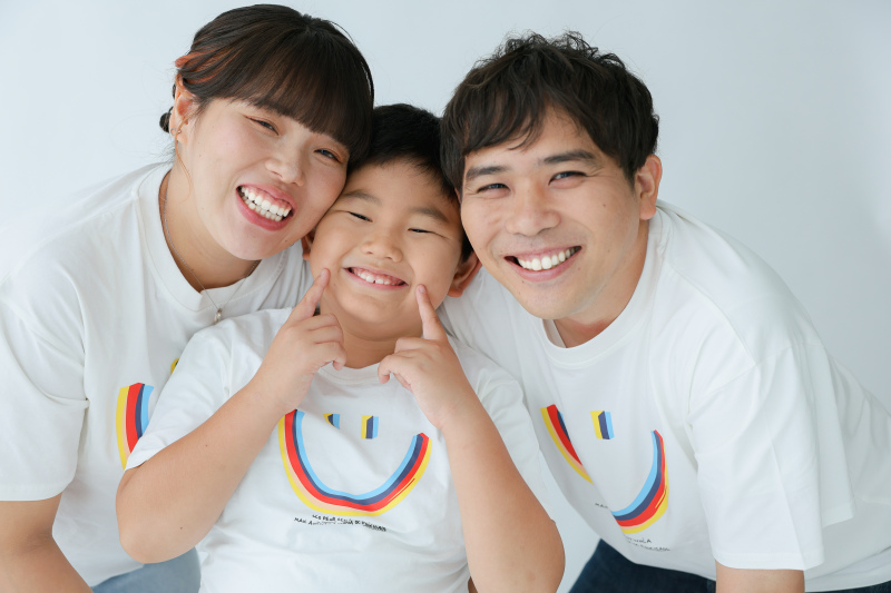 私服で家族と撮影！！