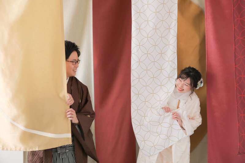 お二人に合わせた撮影!