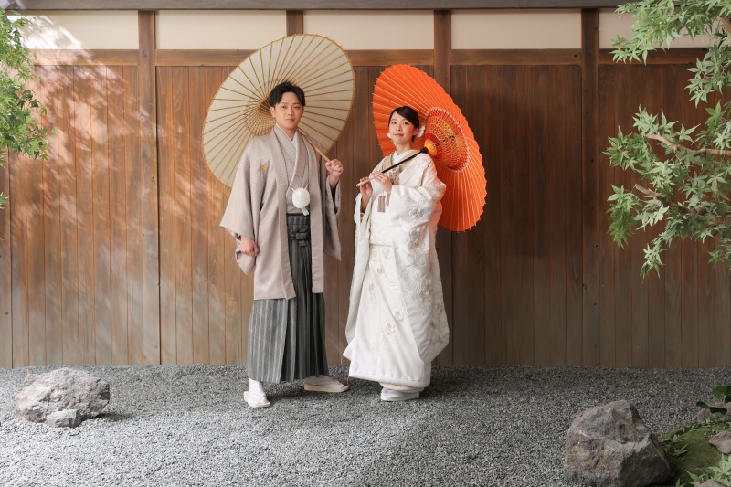 和装でお二人らしいお写真を残しませんか?