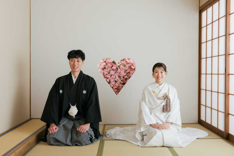 屋内庭園と洋装ハウススタジオを1日で！