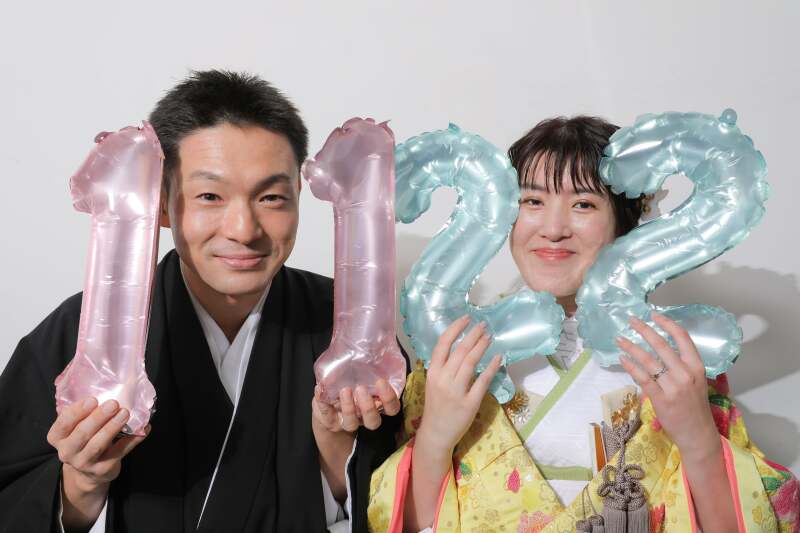好きなものと和装撮影