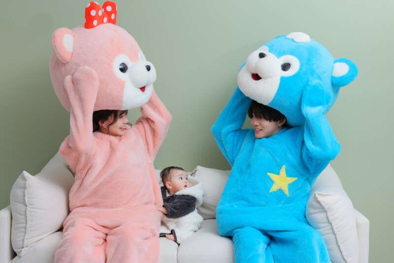お子様と一緒&着ぐるみでも!