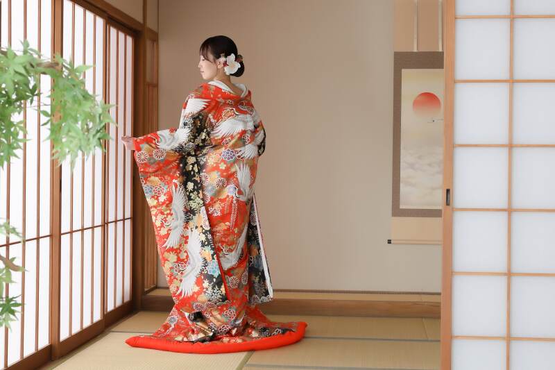 屋内庭園で『お二人ならでは』を詰め込んだ撮影を!