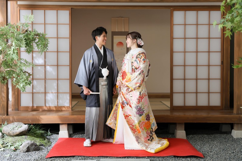 屋内庭園×フォトアイテムでお二人らしさいっぱいに!