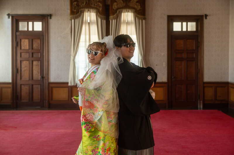 レトロモダンなフォトウェディングを和装で