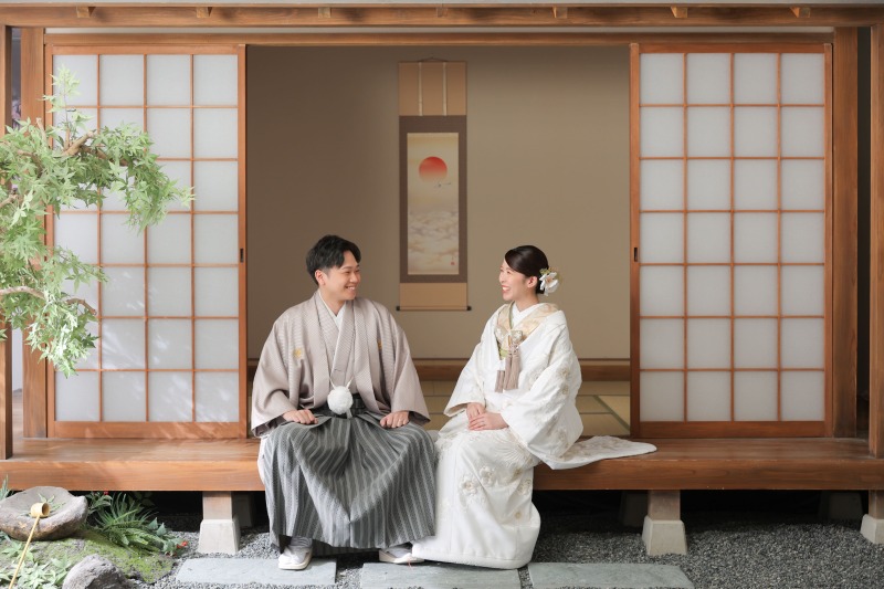 和装でお二人らしいお写真を残しませんか?