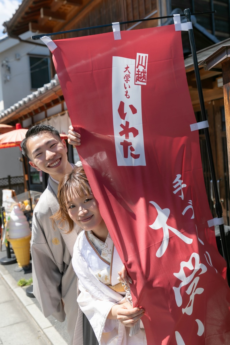 川越を周遊しながら撮影も楽しみませんか？