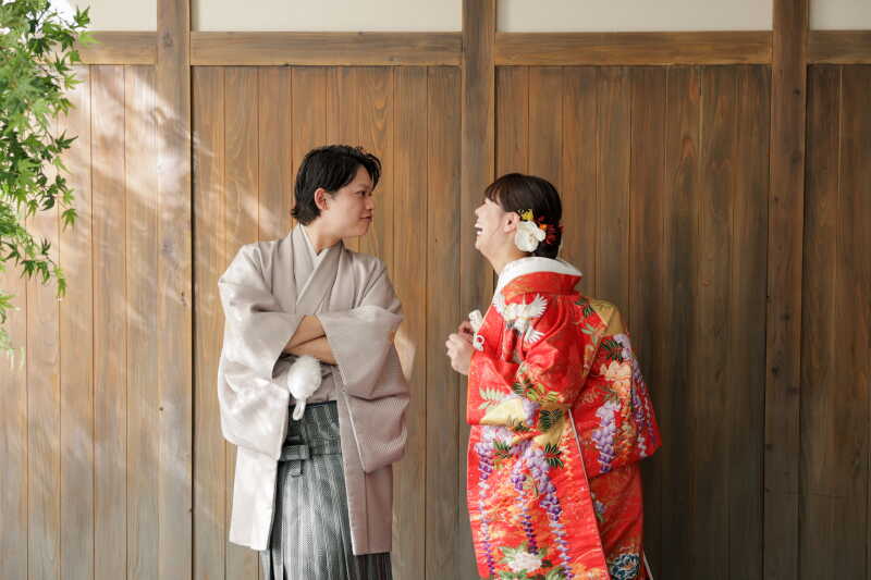 お二人らしい撮影にしましょう！！