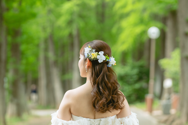 新緑が綺麗な時期にピッタリ
