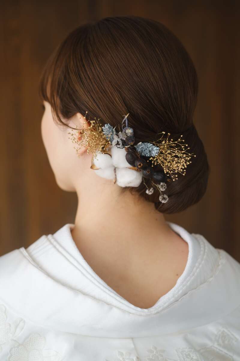 白無垢のヘアメイク集☆