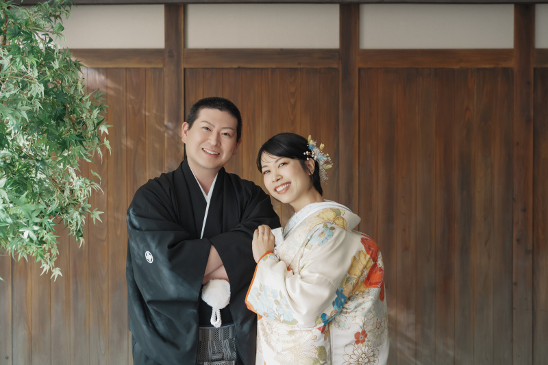 撮影もお二人の新たな思い出に